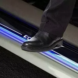 SCA Blue LED Door Sill Plate for Skoda Kushaq All Model (Set of 4) image 2