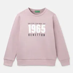 United Colors of Benetton Kids Boy's Regular Fit Crew Neck Printed Sweatshirt-picture-31