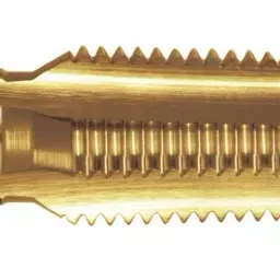 TOTEM 16 x 1mm Gold HSSE Long Straight Fluted Tap (IS-6175) image 2