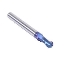 HD Carbide End Mill 2 Flute Ball Nose 4 mm Shank Diameter 100 mm Length for Slotting & Drilling Use image 3