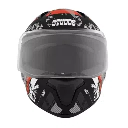 Studds N2 Matt Black Large (580 mm) Full Face Helmet, Thunder D1 Decor image 2