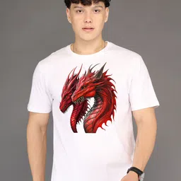 BRAWNY BATTLER Men Graphic Printed Cotton T-shirt-picture-11