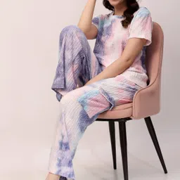 Lugo Dyed Printed Top & Trousers-picture-27