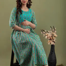 CLOTHYCORP Women Floral Printed Kurti-picture-25