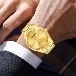 HMXT Men Dial & Stainless Steel Straps Analogue Watch HMXT-119 image 5