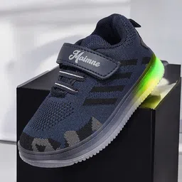 MAIMNE Unisex Kids Colourblocked Leather Sneakers-picture-11