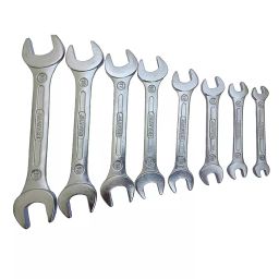 Jhaveri J-12B Chrome Vanadium Steel 6 Pieces Double Open End Jaw Spanner Set, JM-6-picture-46