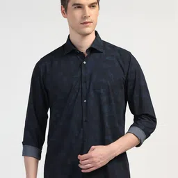 Blackberrys Men Slim Fit Opaque Printed Casual Shirt-picture-34