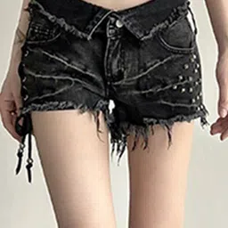 StyleCast x Revolte Women Denim Shorts-picture-38