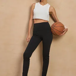 COLOR CAPITAL Women Pack of 4 Skin Fit Antimicrobial Tights image 5