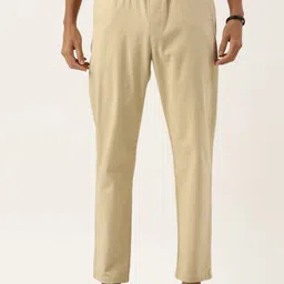 The Roadster Lifestyle Co Cotton Mid-Rise Chinos Trousers-picture-46