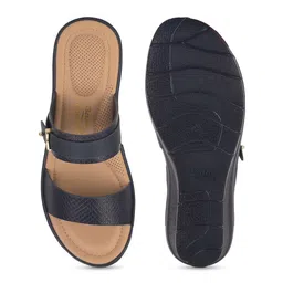 Bata comfit Textured Wedge Heels image 4