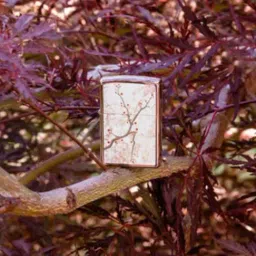 Zippo Matte Pink Eastern Design Brass Pocket Lighter-image-2