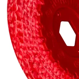 Xtra Power 4 inch(100 mm) Red Sisal Buff Pad (Pack of 20) image 4