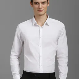 Louis Philippe Men Slim Fit Opaque Casual Shirt-picture-18