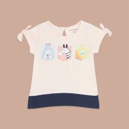 Pantaloons Baby Peach Cotton Printed T-Shirt-picture-23