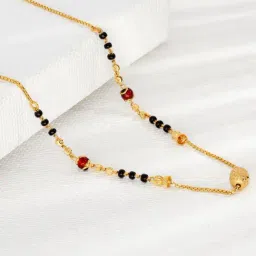 P.N.Gadgil Jewellers Gold Swaroopa Mangalsutra For Women-image-8