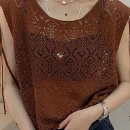 KPOP Scoop Neck Sleeveless Top-picture-18