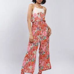 Label Ritu Kumar Multicolor Floral Jumpsuit-picture-36