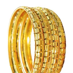 SGN fashion Gold Brass Bangles-picture-24