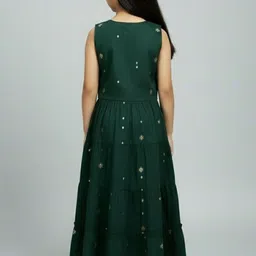 Biglilpeople Girls Embellished Ready to Wear Lehenga & image 3