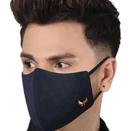 MASQ Pack Of 3 Organic Cotton 4-Layered Dust Production Masks image 4