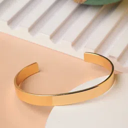 The Roadster Lifestyle Co. Men Gold-Plated Cuff Bracelet-picture-27