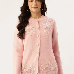 APSLEY Floral Self Design Embellished Cardigan-picture-21