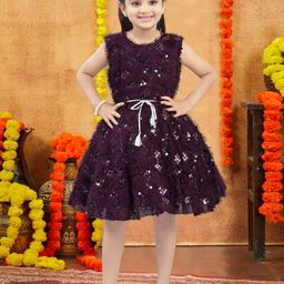 Aarika Print Woollen Fit & Flare Dress-picture-33