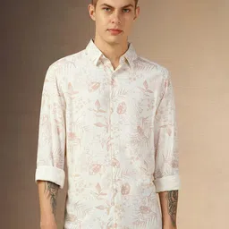 Dennis Lingo Men Floral Opaque Printed Casual Shirt-image-71