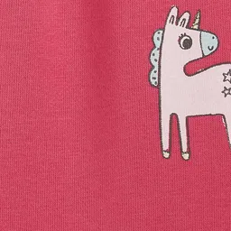 Juniors by Babyshop Girls Unicorn Printed Wide Leg Trouser image 4