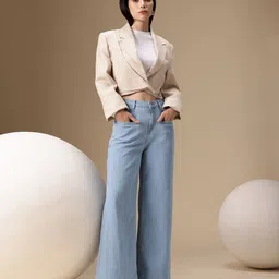 Chemistry Women Wide Leg High-Rise Stretchable Jeans image 4