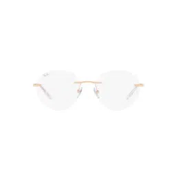Ray-Ban Unisex Round Gold Colour Frames - 0RX6505I309453 image 4