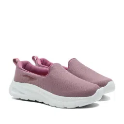 Asian Women's WONDERWALK W-101 Mauve Walking Shoes image 3