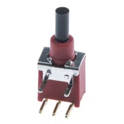 RS PRO Push Button Switch Momentary PCB SPDT 120/250 V AC IP67, 7346817P image 3