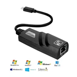 LOTA High-Speed USB Type-C to Ethernet Adapter 10/100/1000 Mbps, MST-3121-LT image 5
