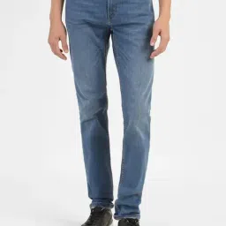 Levi's 512 Light Blue Cotton Tapered Fit Jeans-picture-20