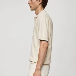 MANGO MAN Polo Collar T-shirt image 3