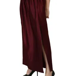 Smarty Pants Maroon Maxi Skirt image 3
