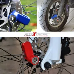 AllExtreme EXHDBL11 ‎SS Anti Theft Heavy Duty Disc Brake Lock with 8 mm Wheel Locking Pin image 3