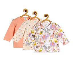 MINIKLUB Kids Multicolor Cotton Printed Full Sleeves Shirt (Pack of 3)-picture-40