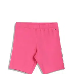 Tommy Hilfiger Kids Pink Regular Fit Shorts-picture-21