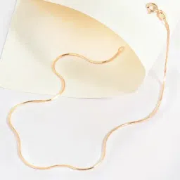 Touch925 925 Silver Gleam Line Flexible Anklet-image-35