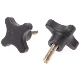 RS PRO Black 4-Arm Clamping Knob M8 Threaded Stud, 7027743-image-91