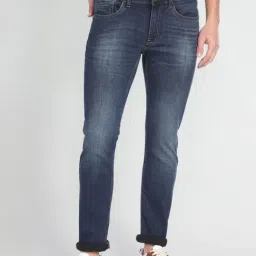 Arrow Sport Blue Cotton Slim Fit Jeans-image-33