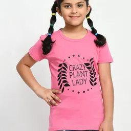 BAESD Girls Typography Printed Pockets T-shirt-image-59