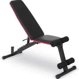 Bodyfit New Bench for Home Gym | Multi Adjustable Positions | Complete Body Workout Weight Training Bench | Soft Foam Padding | Incline/Decline Bench Press | Tough Steel Bench Supports 500kg Weight. image 1