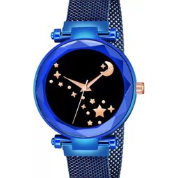 Miss Perfect Unisex Textured Dial & Bracelet Style Straps Analogue Watch jk692-picture-2