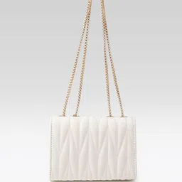 DressBerry Quilted Structured Shoulder Bag image 4