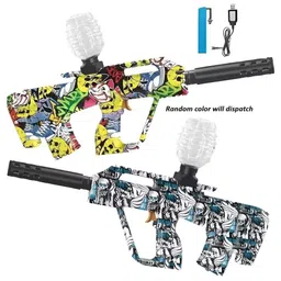 SANJARY Aug Gel Blaster Gun Automatic Electric Operated High Speed Up to 50 Feet Range for Kids-adults, Includes Gel Balls Color Design May Vary image 5